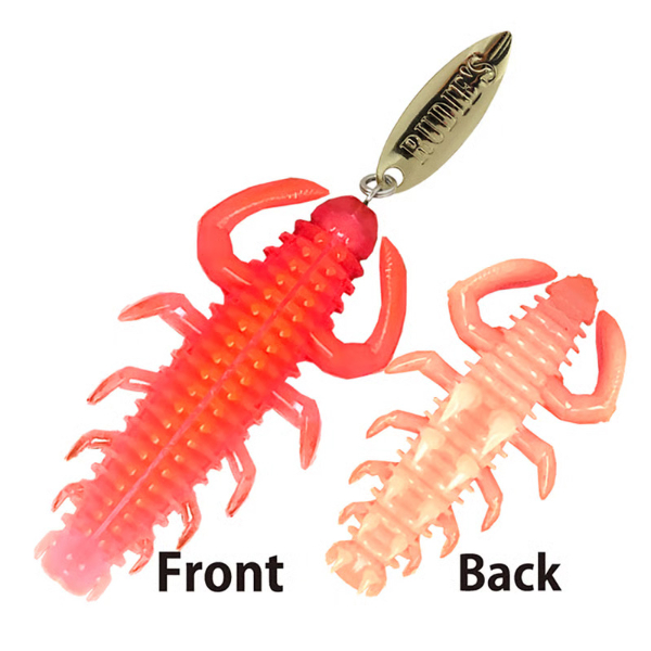 ハタ喰い.蟲 2.4インチ(はらぐろピンク)